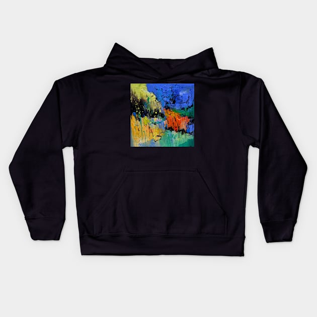 Babylonian gardens Kids Hoodie by calimero